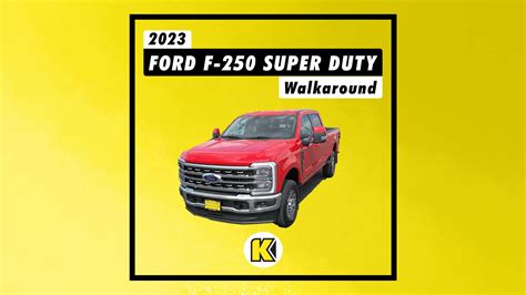 The New 2023 Ford Super Duty F-250 Lariat Is Ready for Anything ...