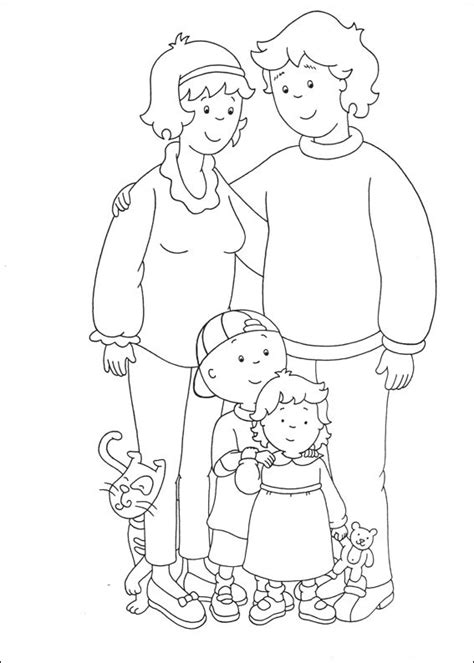 Caillou Coloring