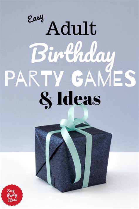 Adult Birthday Party Games And Ideas | eduaspirant.com