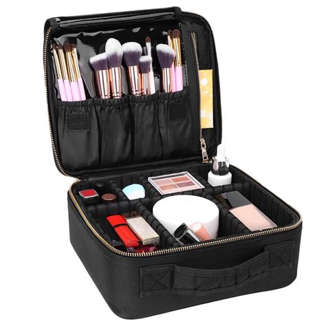 Zimtown 10" Travel Makeup Case,Professional Cosmetic Makeup Bag ...