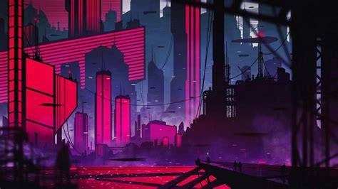 Neon City Wallpapers - Wallpaper Cave