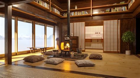 Japanese House Design Interior Inrichting Japanse Japans Chabudai ...