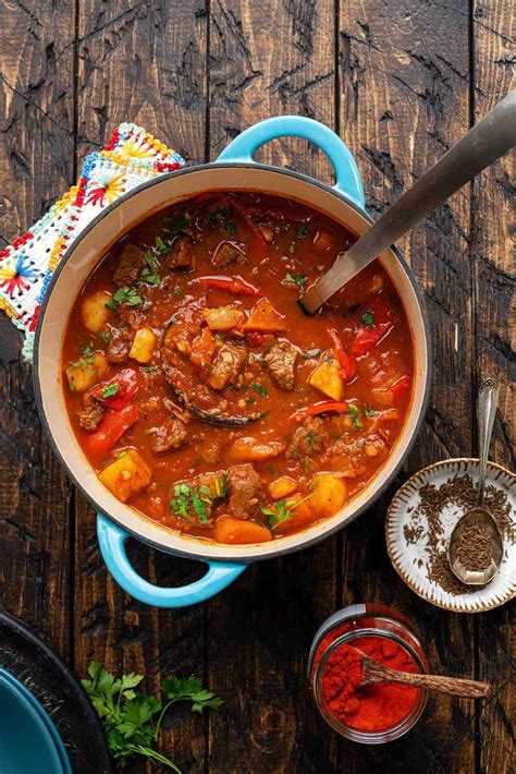 Traditional Goulash Soup Recipe | Bryont Blog