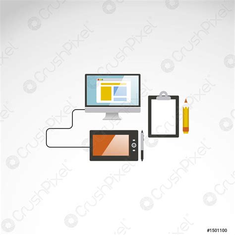 Social media icons in flat design - stock vector 1501100 | Crushpixel