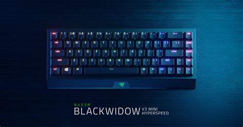 Wireless 65% Keyboard - Razer BlackWidow V3 Mini HyperSpeed | Razer Europe