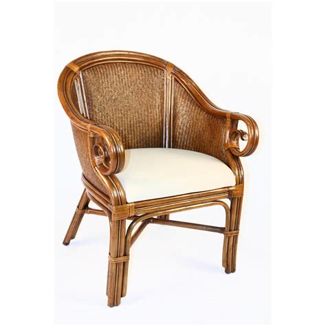 Hospitality Rattan Indoor Rattan & Wicker Club Chair by OJ Commerce 307 ...