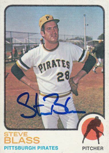 Daily Autograph: Steve Blass