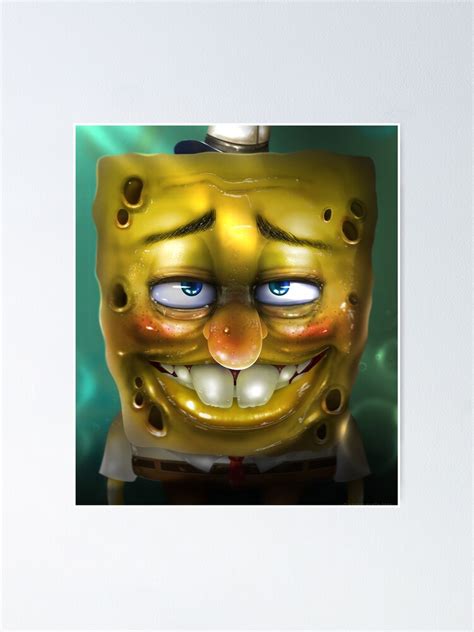 "Spongebob Fan Art" Poster for Sale by yawning-trainer | Redbubble