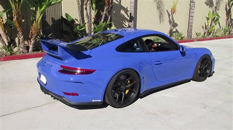 Maritime Blue Porsche 911 GT3 w/ HRE Wheels - Mindovermetal English