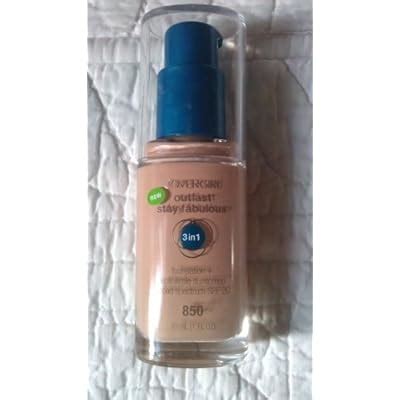 Amazon.com : Covergirl Outlast Stay Fabulous 3-in-1 Foundation, Soft ...