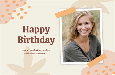 20 Birthday Messages for Mom & Stunning Birthday Card Templates | Fotor