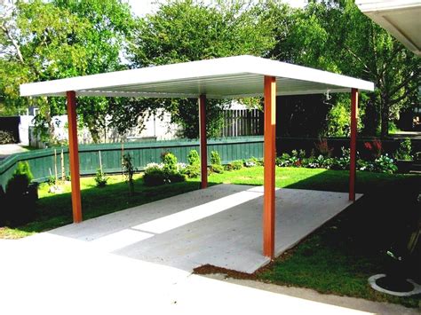 Flat Roof Aluminum Carport - Image to u