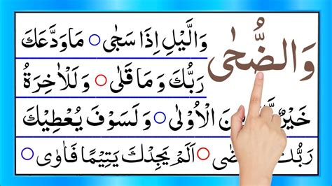 Learn Surah Duha Full Surah Duha Surah Ad Duha Surah Al Duha Ad