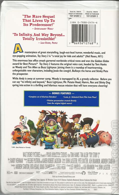 Toy Story 2000 TL VHS By Toonlandia2002 On DeviantArt, 50% OFF