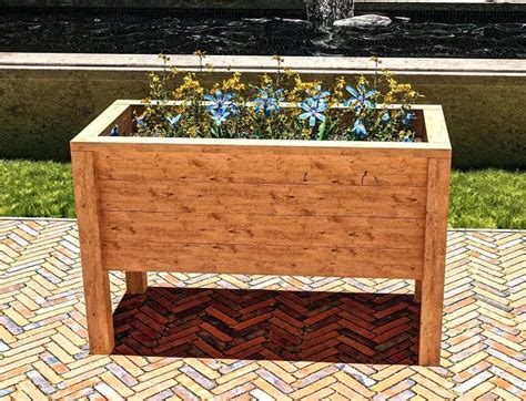 How To Build a Raised Planter Box – diyinstructable.com