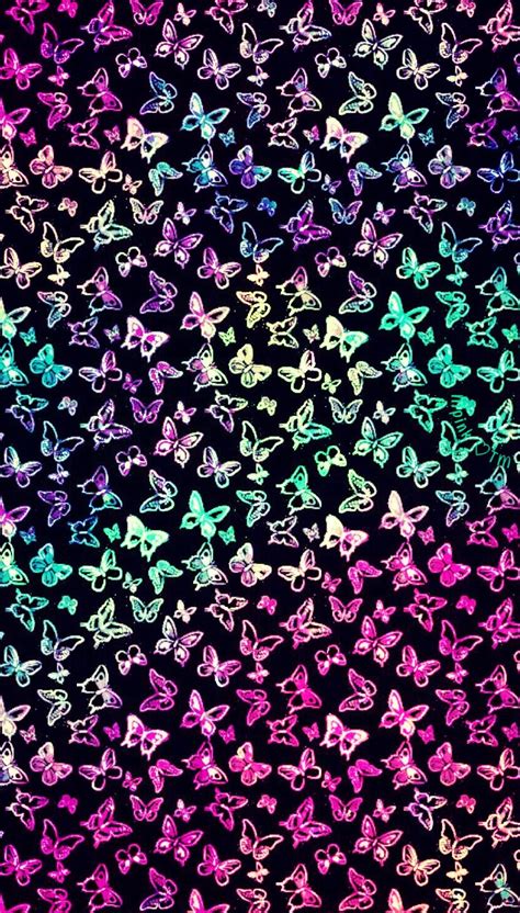 Liquid Neon Butterfly Wallpapers on WallpaperDog