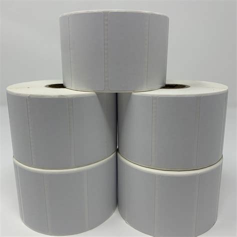 Low Adhesive Labels (5 Rolls of 1,300) - PrepWizard