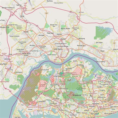 Large Johor Bahru Maps for Free Download and Print | High-Resolution ...