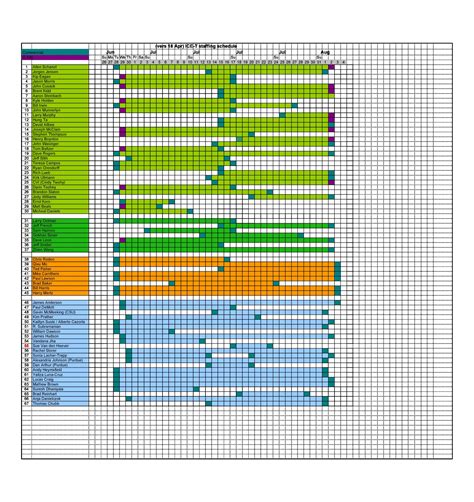 Employee Scheduling Excel Template When I Work - Riset