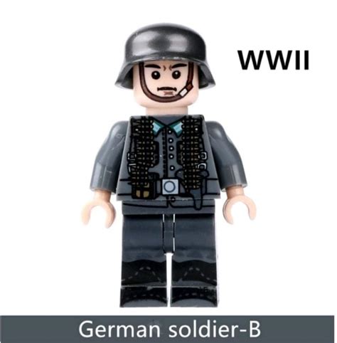 Lego Ww2 German Minifigures with weapon | Lazada PH