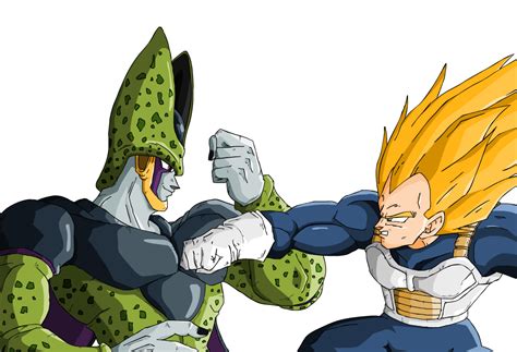 Cell vs Vegeta by Dakuto on Newgrounds