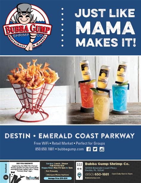 Bubba Gump Shrimp Co Menu & Coupons - The Menu Mag