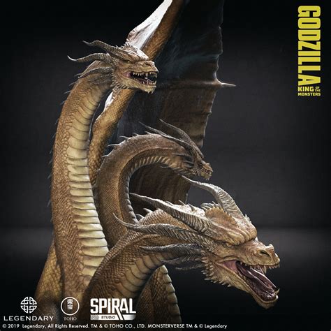 King Ghidorah Statue. Teaser by Swordlord3d on DeviantArt