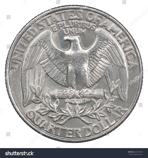 Old American Quarter Dollar Coin Liberty Stock Photo 202140334 ...