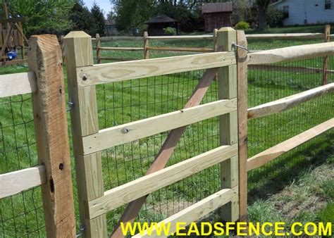 Ohio Fence Company | Eads Fence Co.. Split Rail Gate Options Photo Gallery