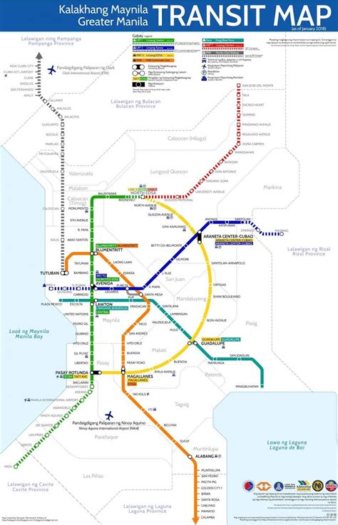 Lrt station map manila - Mrt map manila philippines (Philippines)