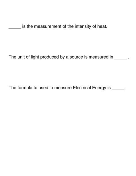 Solved is the measurement of the intensity of heat. The unit | Chegg.com