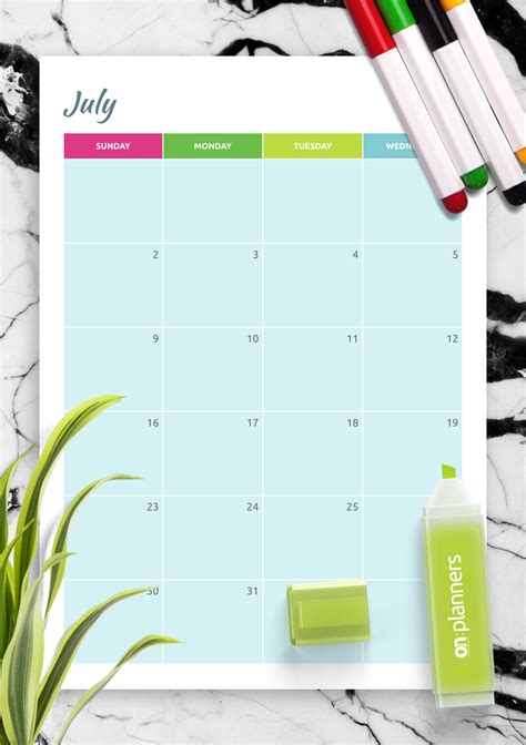 Monthly Calendar Free Printable Free Printable Calendar Printable Images