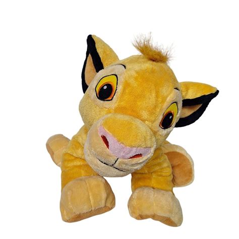 Disney Lion King Simba Large Plush Stuffed Animal Just Play 20"