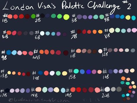 √ Color Palette Art Challenge