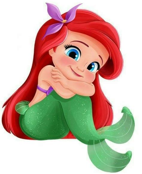 Ariel Bebe, Baby Ariel, Baby Mermaid, Mermaid Art, Ariel Disney, Baby ...