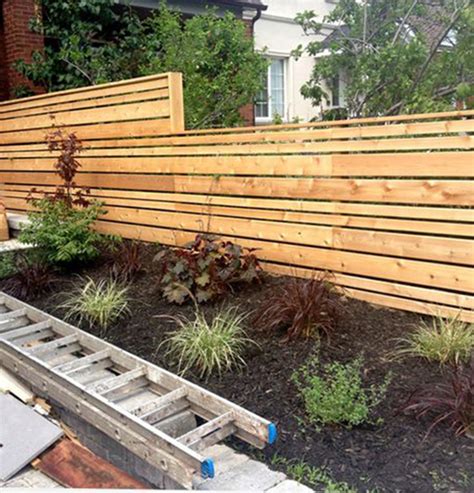 modern-horizontal-fence-1 - L² Design, LLC