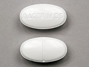 BACTRIM-DS Pill Images (White / Elliptical / Oval)