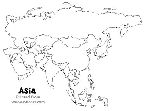 Asia Map Drawing at GetDrawings | Free download