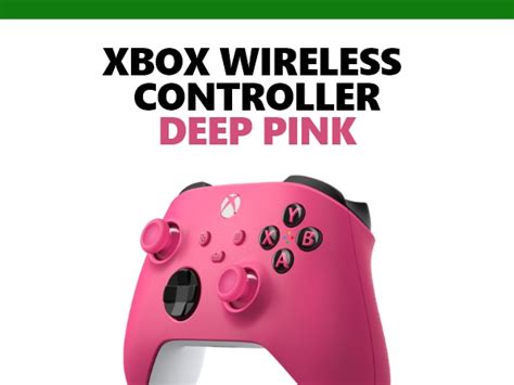 Xbox Series X Wireless Controller Deep Pink www.sschittorgarh.com