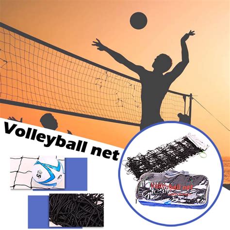 Donemore Professional Volleyball Net Set - Easy Setup Beach Volleyball ...