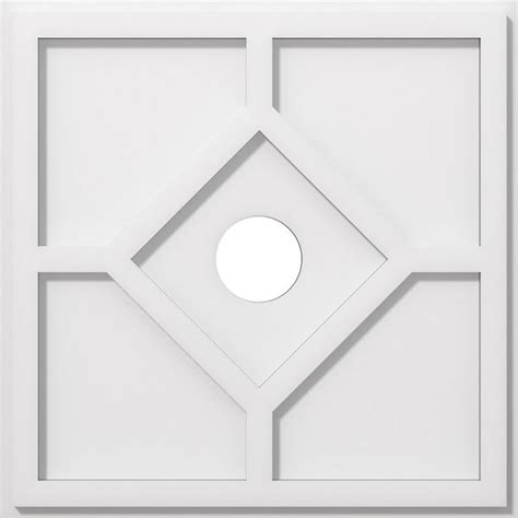 Decorative Ceiling Medallions Square | Shelly Lighting