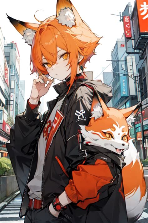 Anime Fox Boy