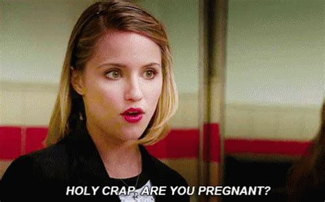 Quinn Fabray Dianna Agron GIF - QuinnFabray DiannaAgron Pregnant ...