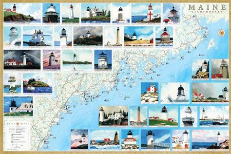 Map Of Maine Lighthouses Map Of Western Hemisphere | Hot Sex Picture