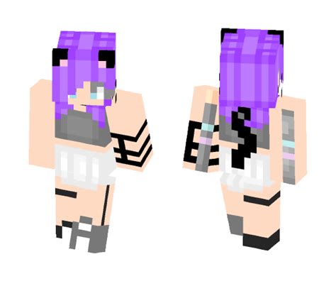 Download |~Cute Cat Girl~| Minecraft Skin for Free. SuperMinecraftSkins