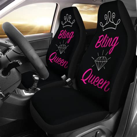 Bling Queen Car Seat Covers Seat Protectors – SodaGlitter