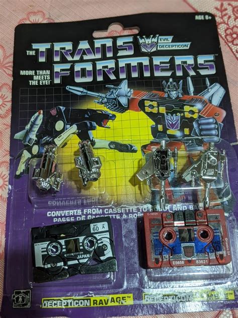 Transformers G1 reissue Soundwave Cassette Set, Hobbies & Toys, Toys ...