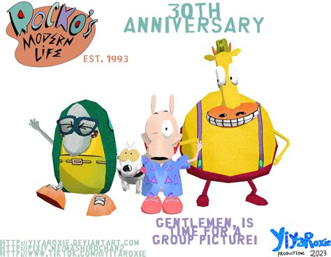 Rocko's Modern Life 30th Anniversary by YiyaRoxie on DeviantArt