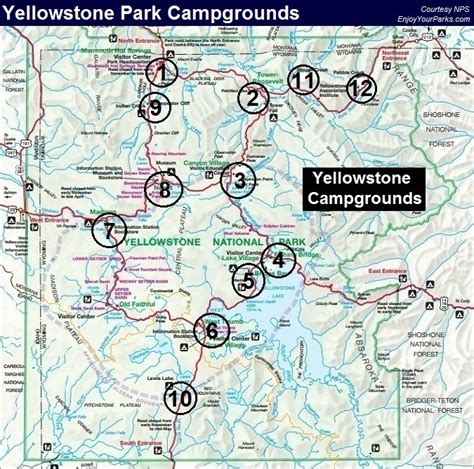 Yellowstone Park Campgrounds - Camping Guide