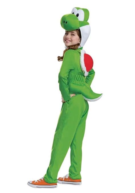 Kid's Super Mario Brothers Yoshi Costume | Nintendo Halloween Costume